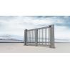 Buy cheap Aluminium Alloy Collapsible Bi Folding Gates With Anti-Climb Photo Cell from wholesalers