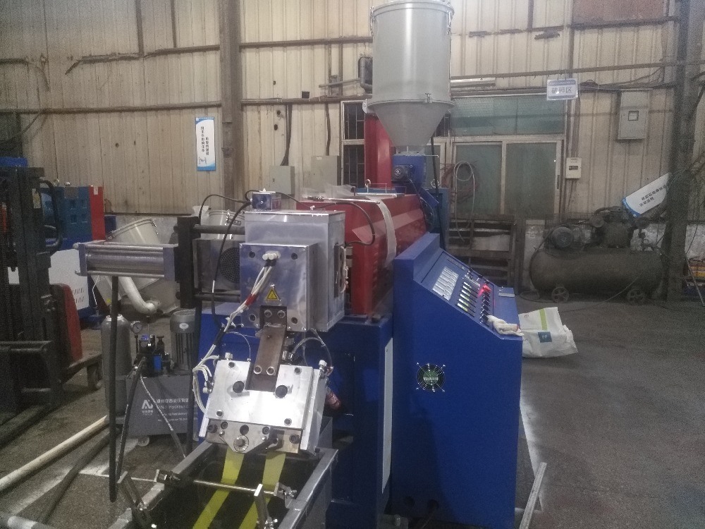 0.4-1.2mm PP Packing Strap Making Machine Double Screw Extrusion Production Line