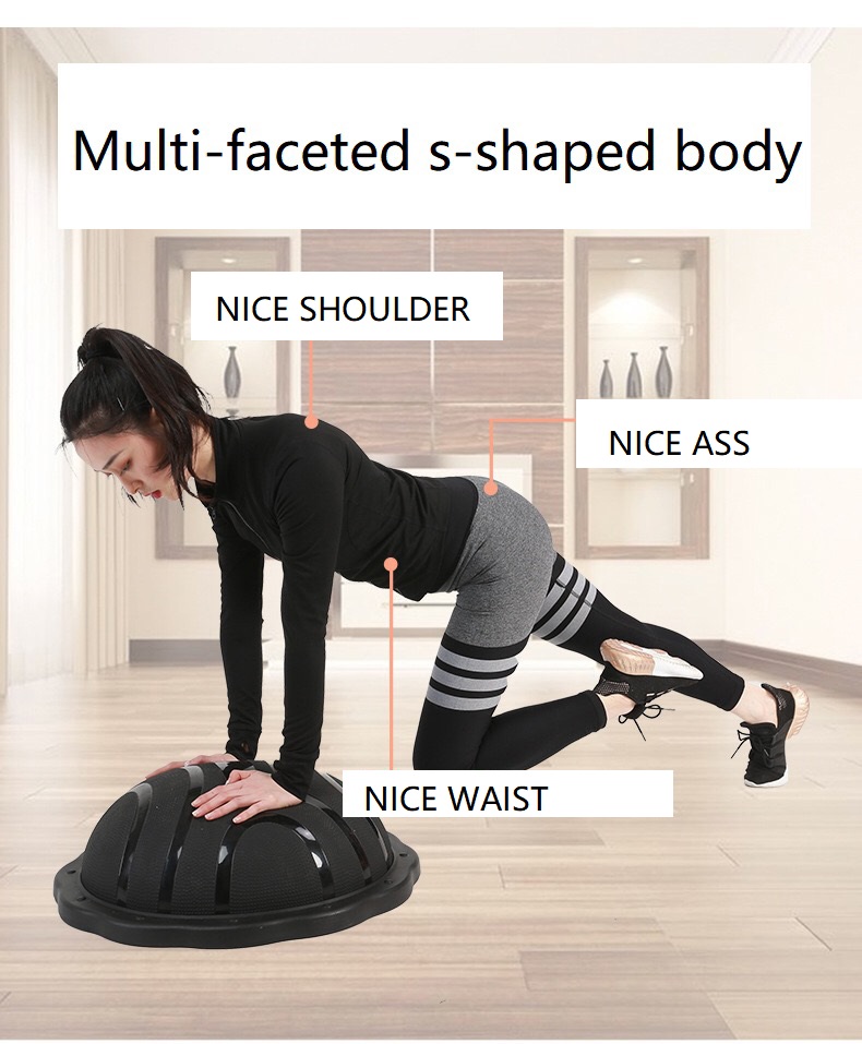 0.6M Heavy Duty Yoga Balance Balls To Stand On Home Weight Training
