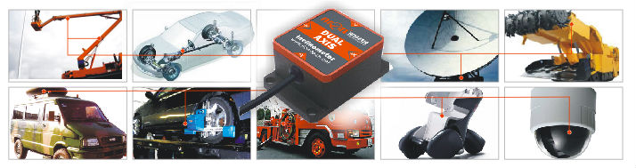 LCA328T DC 5V Analog Inclinometer Sensor Tilt Switches IP67