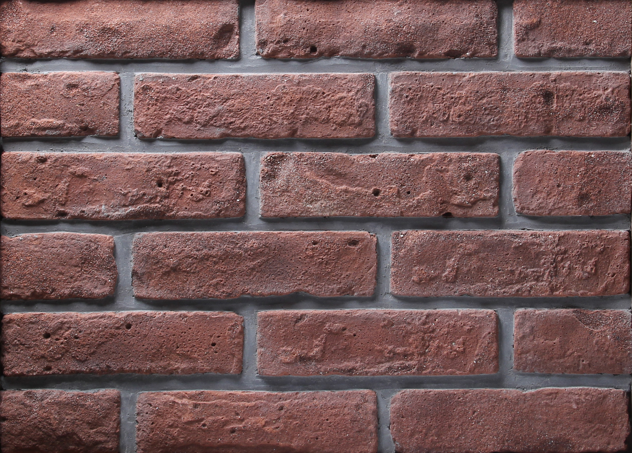 12mm Thickness Thin Brick Veneer For Wall Cladding With Special Antique Texture