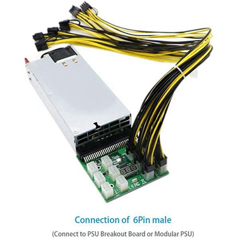 Length 30cm Power Supply Extension Cable for GPU Graphics Card