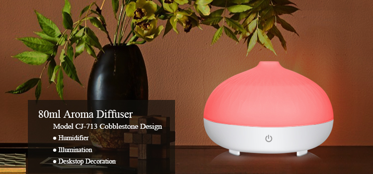 Indoor Portable 80ml Air Purifier Aromatherapy Diffuser