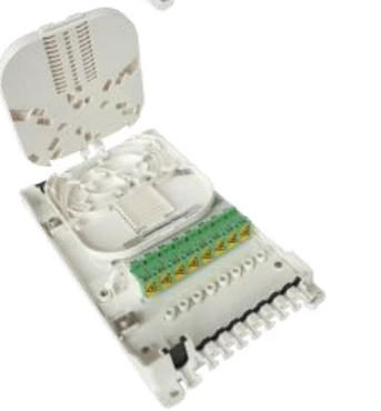 Optical Termination with 1*8 Splitter Fiber Optic Distribution Box in 235*125*50 Size