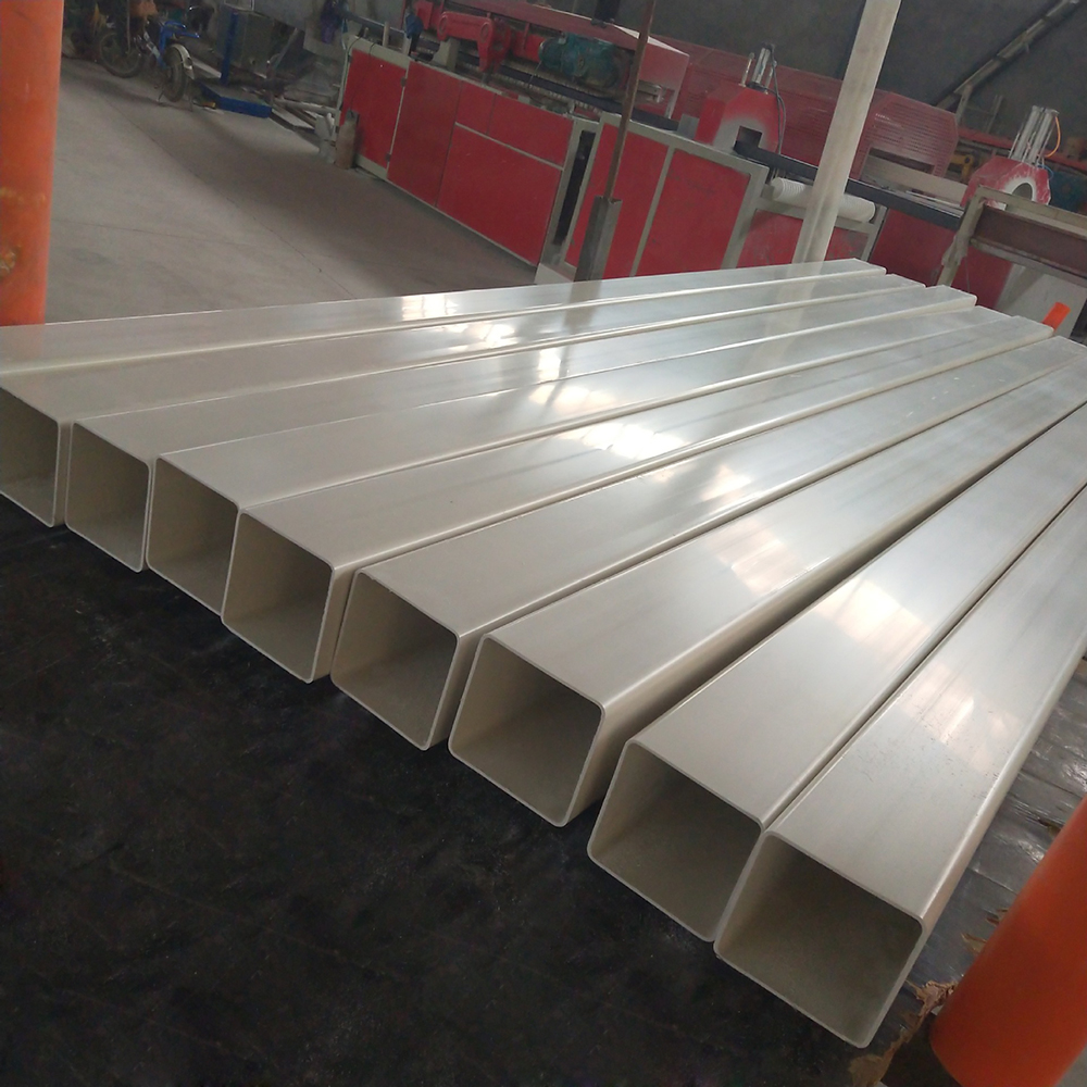 100x50mm PVC Channel for Hydroponics Growing System Cutting Service Customizable