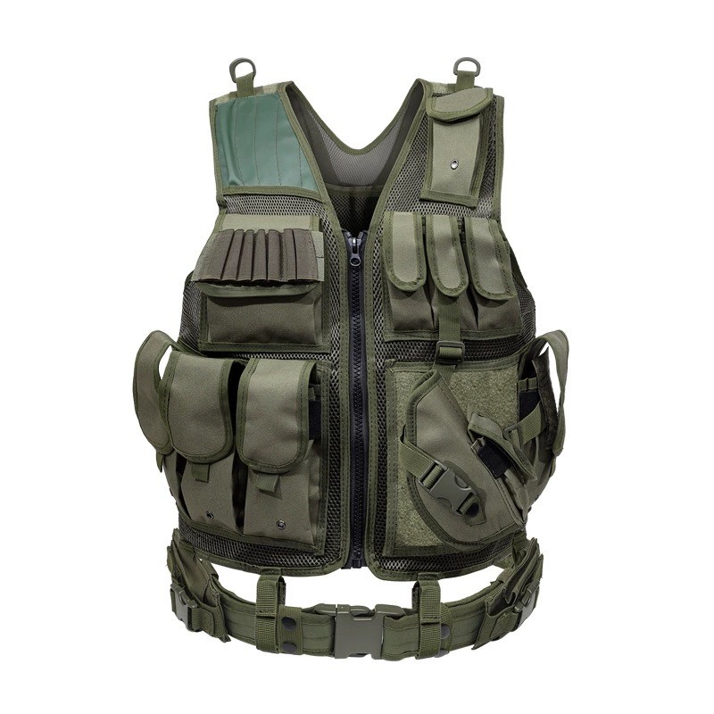 Factory OEM Custom Logo Quick Release Nylon Training Gear Harness Mounted Tactical Vest For Personal Defense Equipment