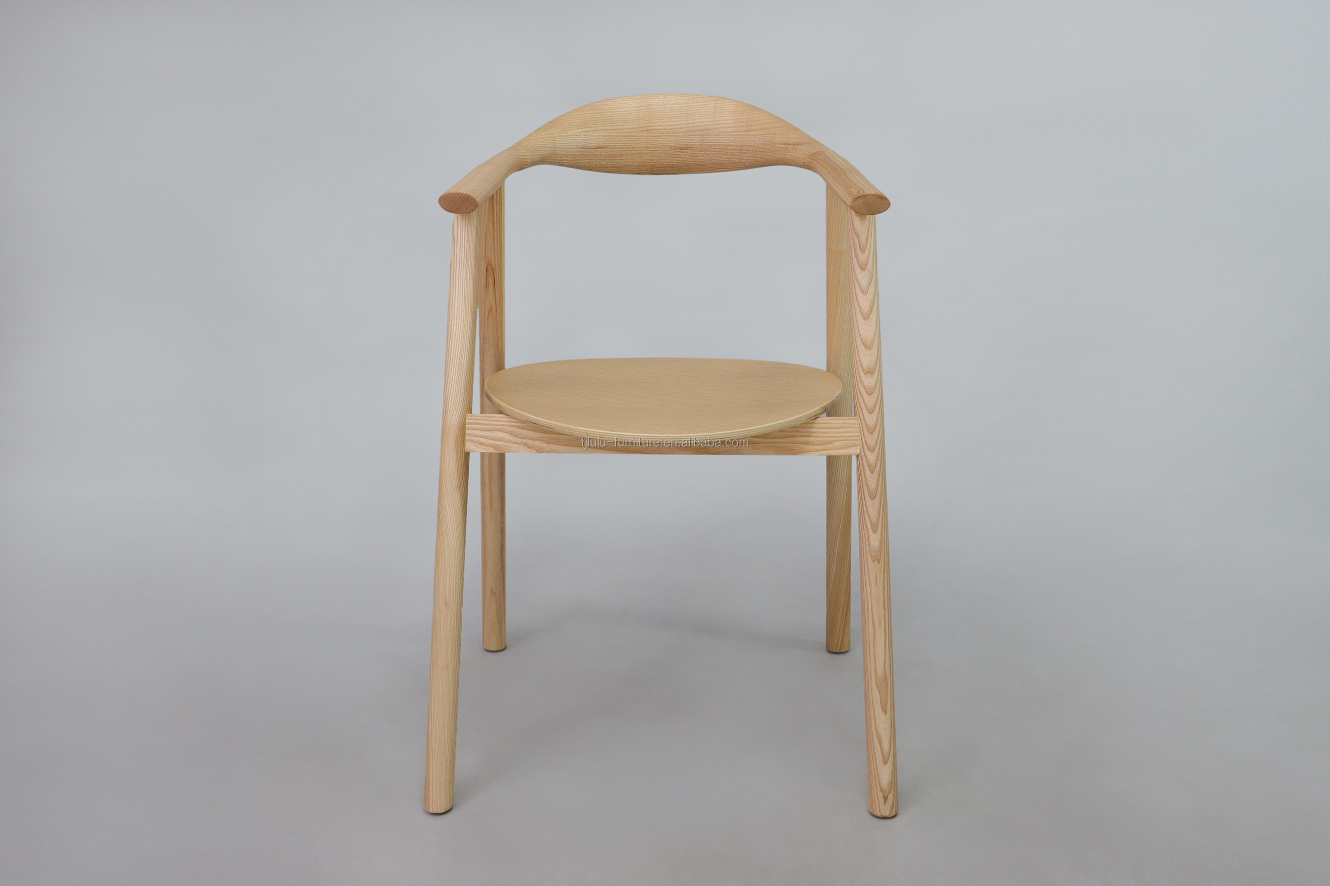 Vintage Luxury Solid Wood Armchair W55*D47.5*H74.5cm for Home Furniture in Classic Style
