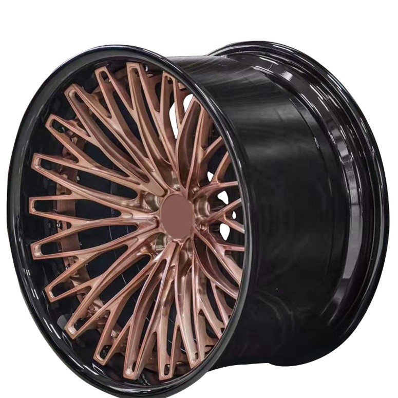 18-inch branded new energy car aluminum alloy gold wheels rims 6x139.7