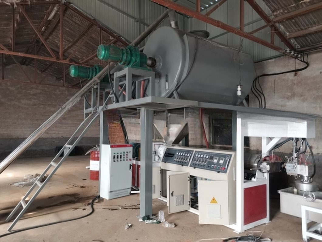 Pet Flat Yarn Extrusion Line / Pet Filament Making Machine