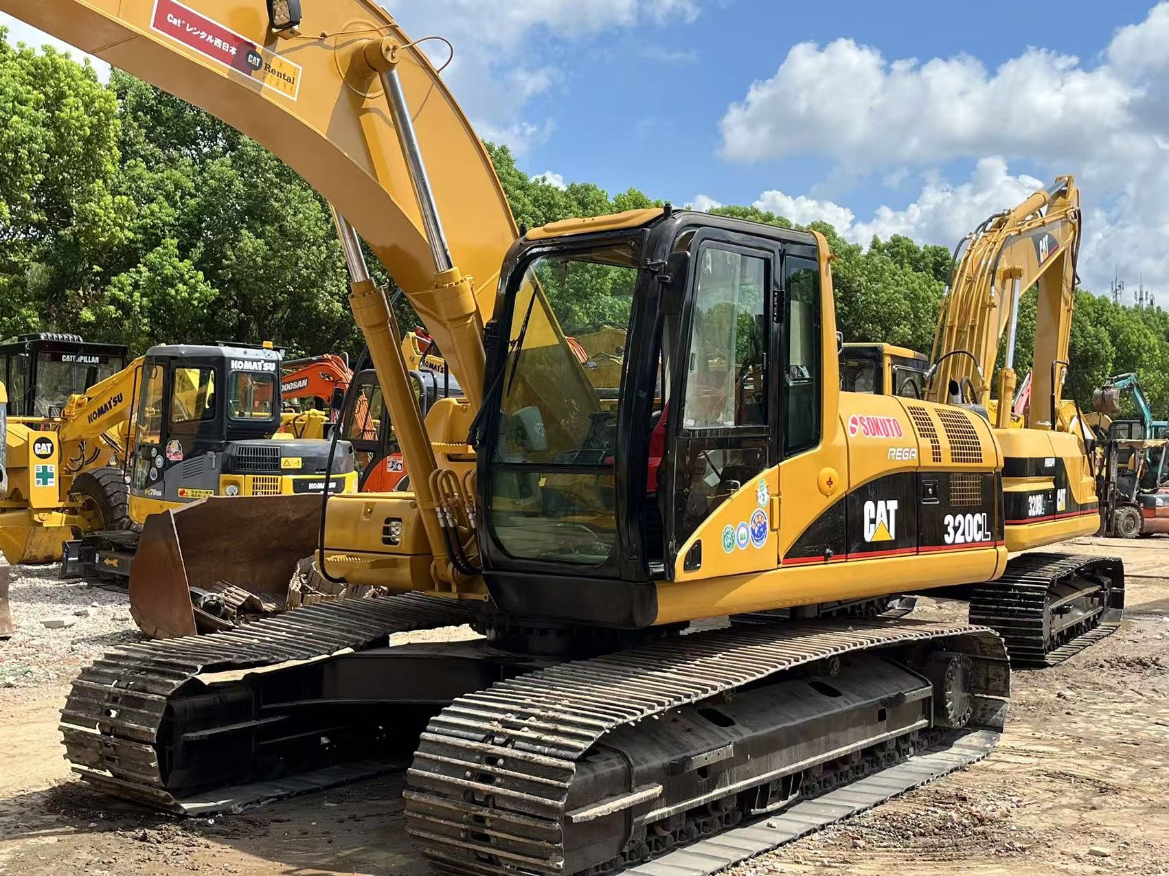 Used Excavator Cat320c Japan Brand Used CAT 320 Excavator Caterpillar 320D Crawler Excavator CAT320 Used Digger For Sale