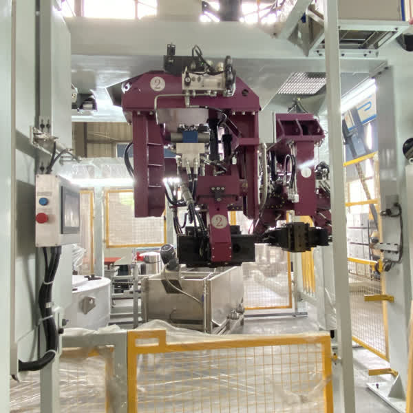 Low Pressure Die Casting Machine Used in Brass Casting,such as sanitary wares.