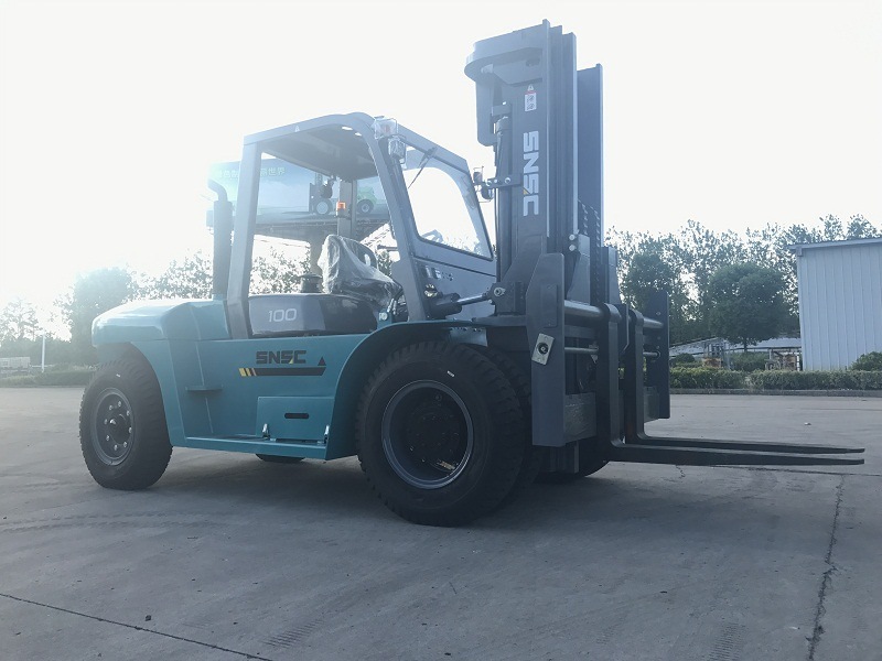 Construction Lift Truck Heavy Load 10 Tons Forklift Diesel