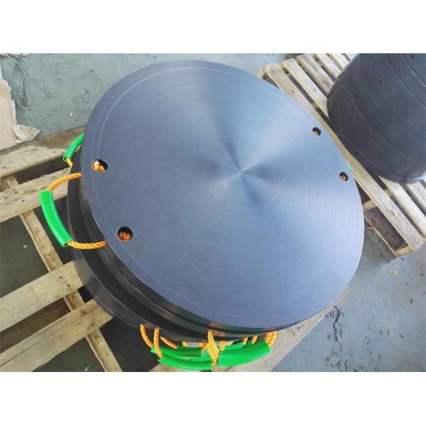 48 Inch Portable Round Polyethylene Plastic Antislip Truck Crane Outrigger Pad