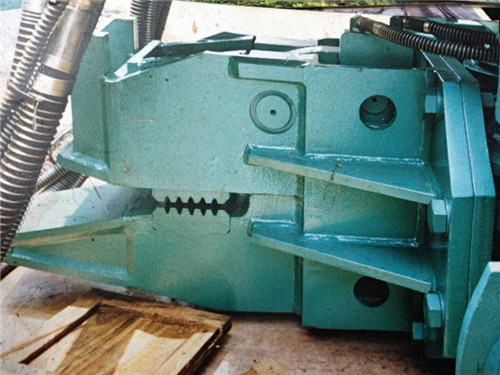 Mini Excavator Vibratory Hydraulic Pile Hammer For 6 Meters Sheet Pile