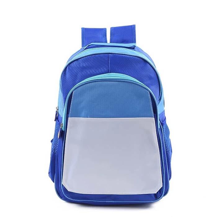 Custom Large Size Detachable Kids Backpack Schoolbag For Sublimation Heat Transfer Printing