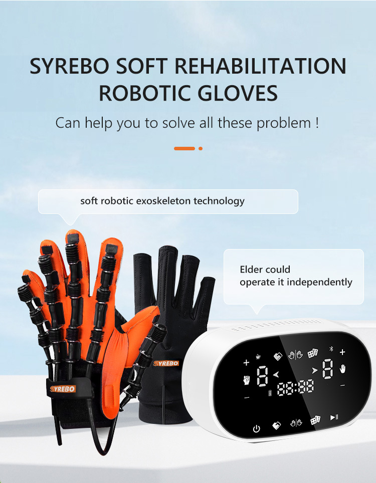 Intelligent Rehabilitation Robot Gloves Physiotherapy Hand Rehabilitation Devices 15W