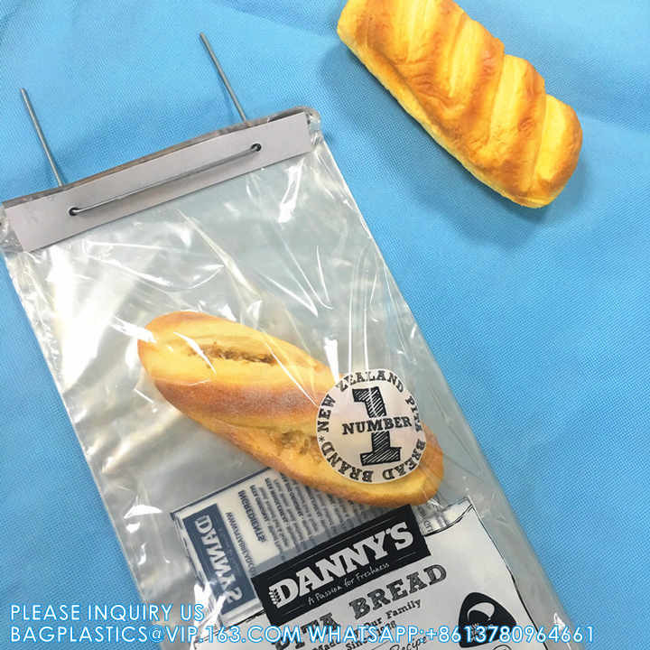Biodegradable Recycle Food Bag For Packaging BOPP CPP PE Plastic Wicket Bags With Gusset Cellophane Bag