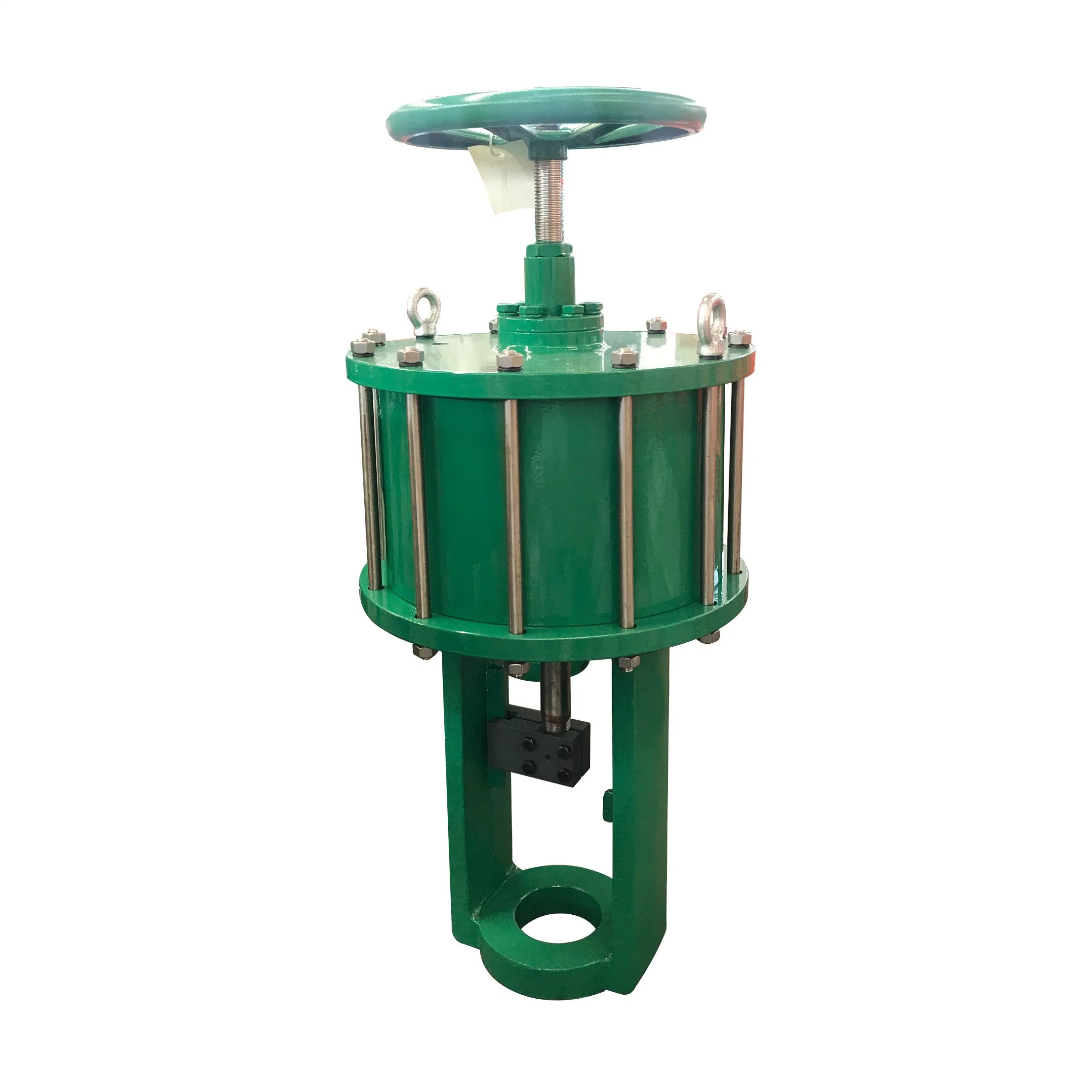 Piston Operated Valve Actuators Use Air Pressure Or Natural Gas Provide Force To Open, Close And Control Rising Stem