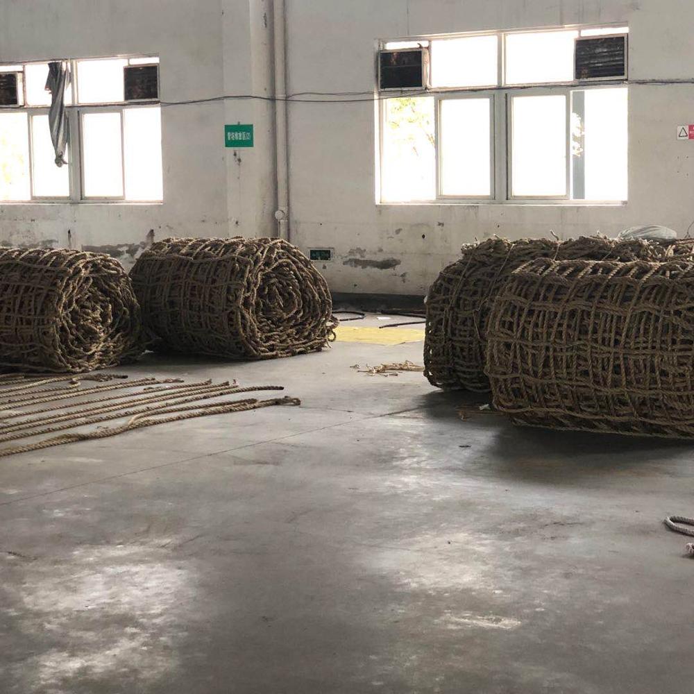 CCS Certified Sisal Material Helicopter Deck Net for Marine Deck Protection