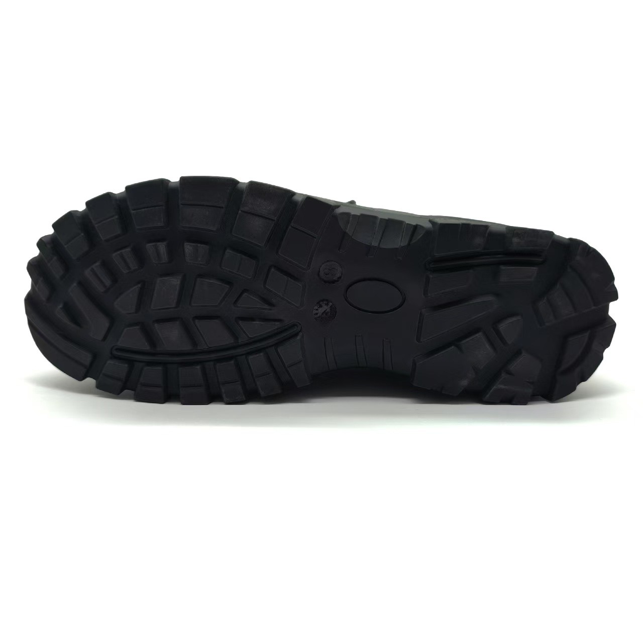 Mid Top Style Martin Boots Anti Impact / Anti Puncture TPU Toe Cap Boots Black