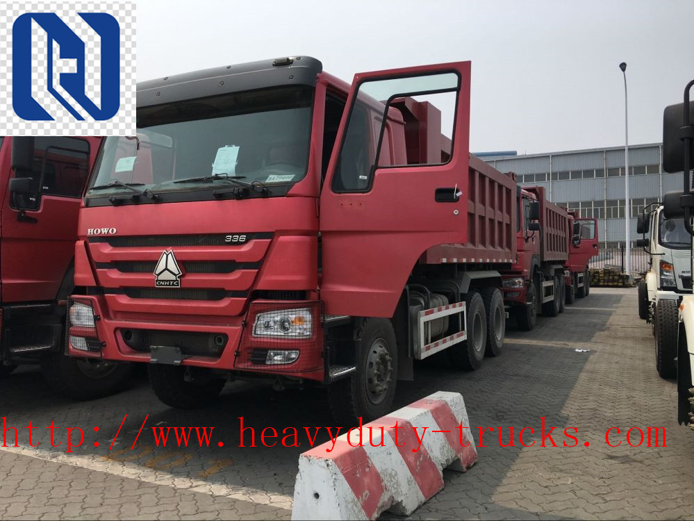 Sinotruk HOWO 6x4 Driving Type Heavy Duty Dump Truck Civil Engineering Engine 9.726 L