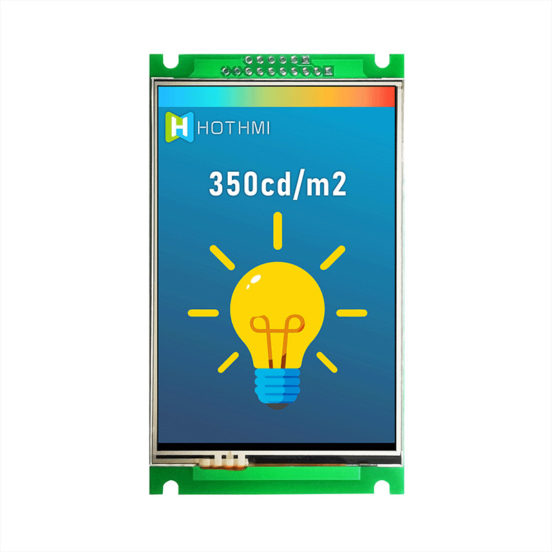 3.5" Smart UART TFT Display 320x480 With Projected Resistive Touch