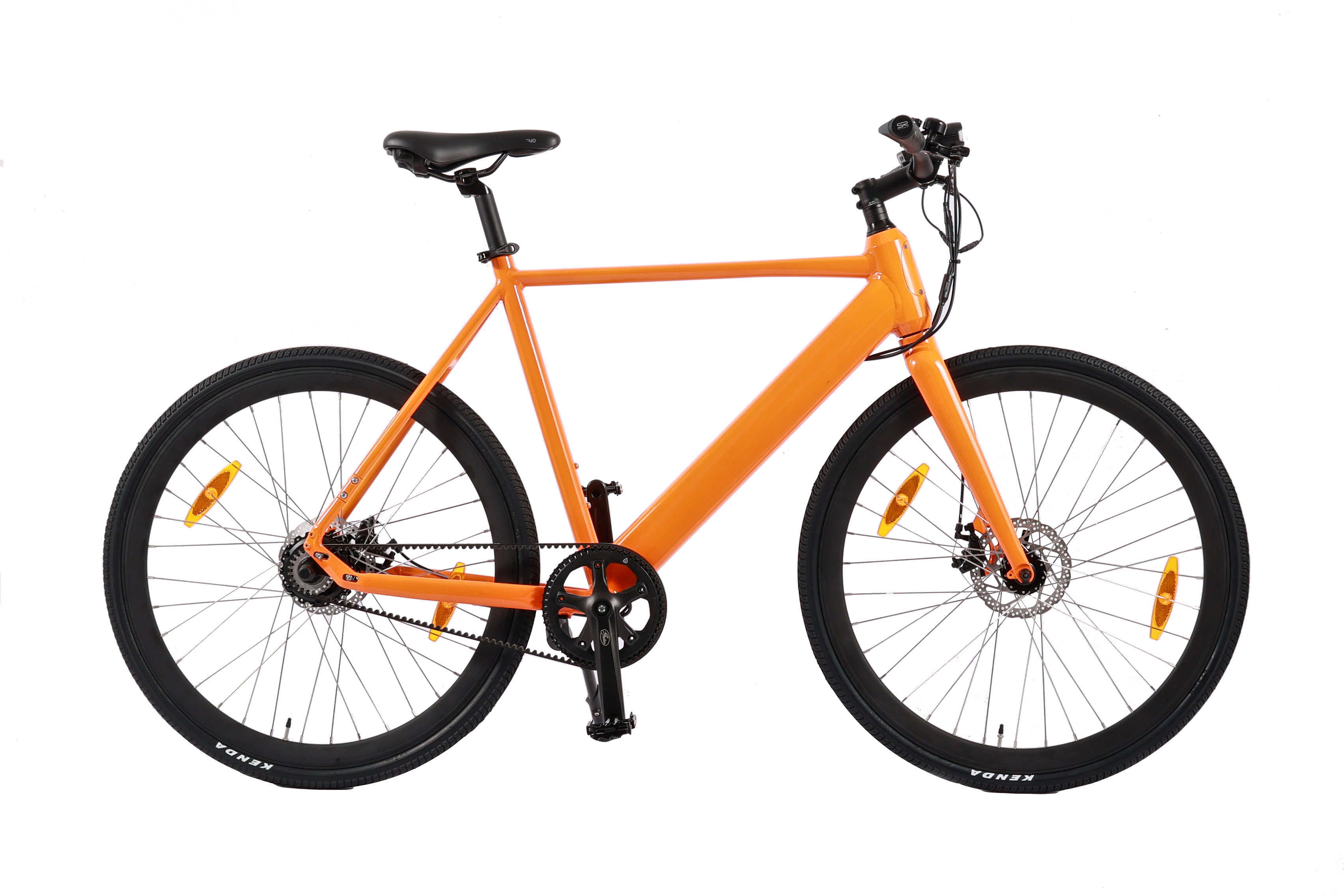 Multicolour Electric Bike LCD Screen Display F R Disc Brake E-Bike Trafficway Road Bicycle