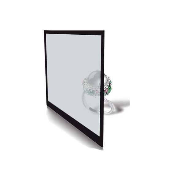55 Inch Transparent LCD Display Plug And Play With Powerful LED Backlight