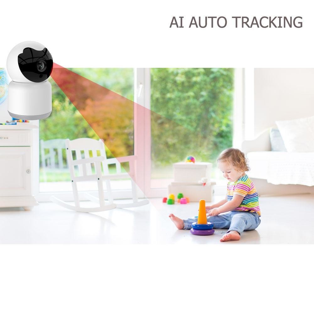 Tuya Smart Surveillance Camera WIFI Wireless Home Security IR Night Vision