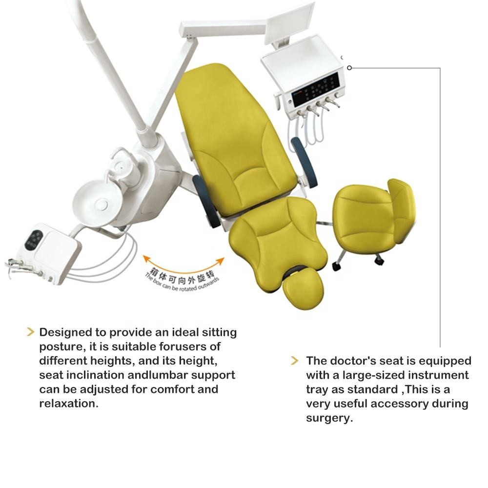 Removable Rotatable Electrical Dental Chair , Multifunctional Dental Surgery Chair