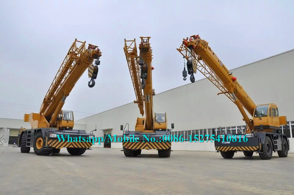 All Wheel Drive 4x4 XCMG Sany Zoomlion 25 Ton RT25 Mobile rough terrain crane telescopic Boom High Cost Effective