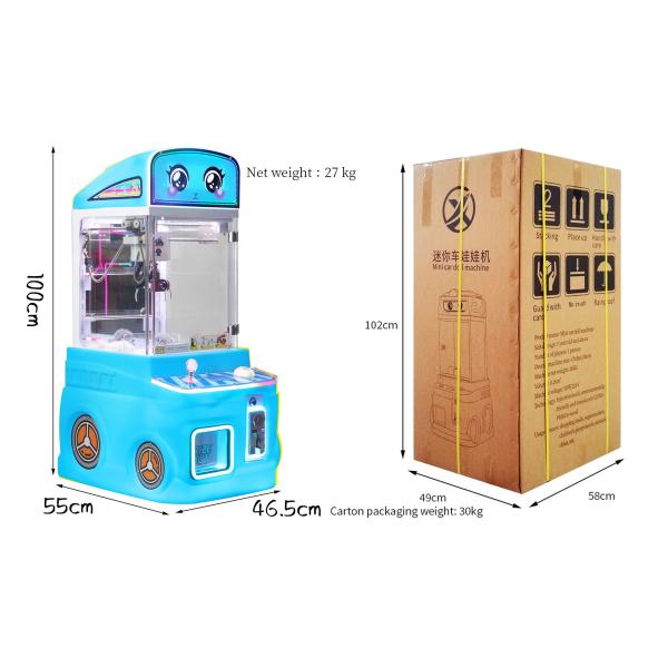Wholesale Coin Machine Game Toy Claw Machine Game Mini Tank Machine