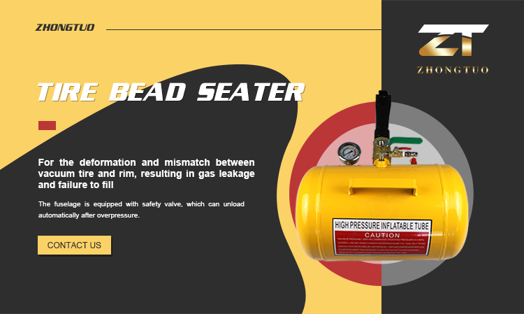 Anti Rust 10 Gallon Bead Seater , CE Tyre Bead Seating Tool
