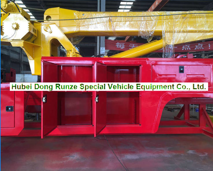 30 Ton Integrated Rotary Recovery Truck Body / Wrecker Towing Truck Body