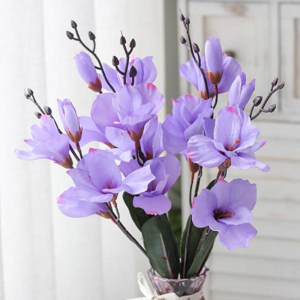 Silk Artificial Flower Business Magnolia Flowers Bulk Customized