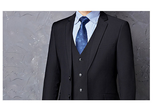 80% Cellulose Acetate Fibre Custom Men Business Suit 2 Piece Breathable