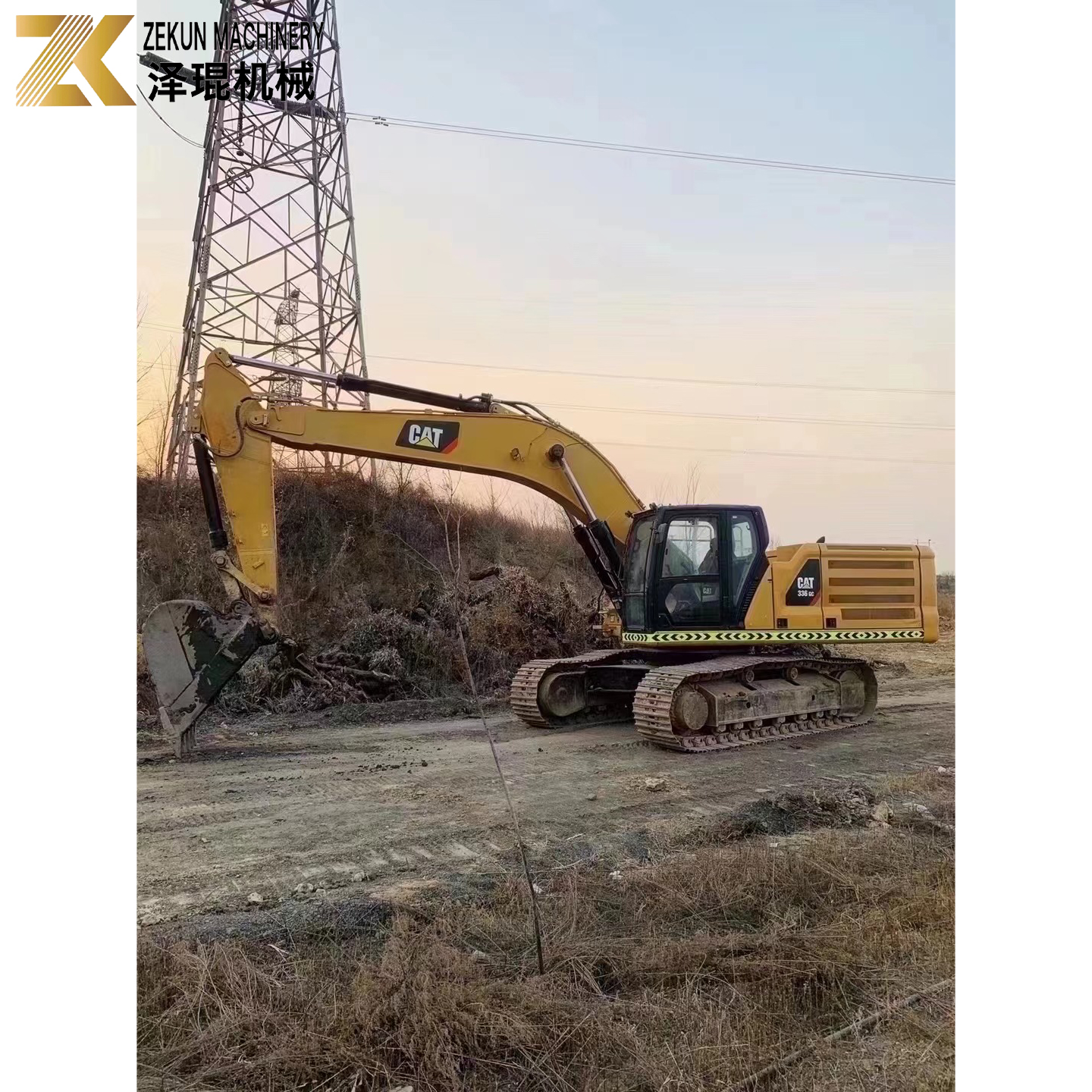 Large Machine Used 2020 CAT 336GC Hydraulic Excavator for Digger Excavator Machines