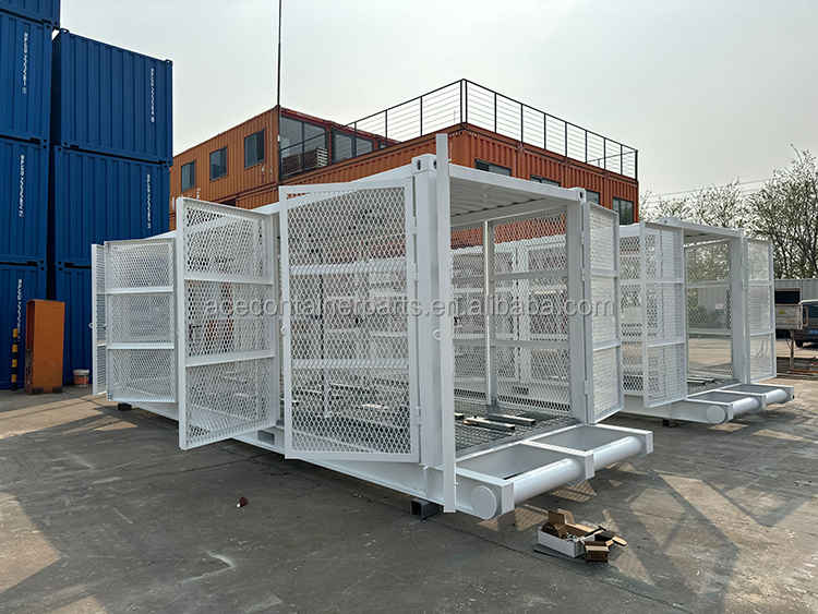 5ft 6ft 8ft 9ft 10ft 45ft 48ft 53ft C5 H Painting Power Transformer Steel Floor for Compressor Frame Skid and Efficiency