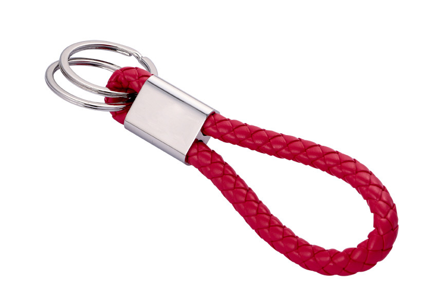 Classic Leather Key Chains In Various Colors - Customized For You
