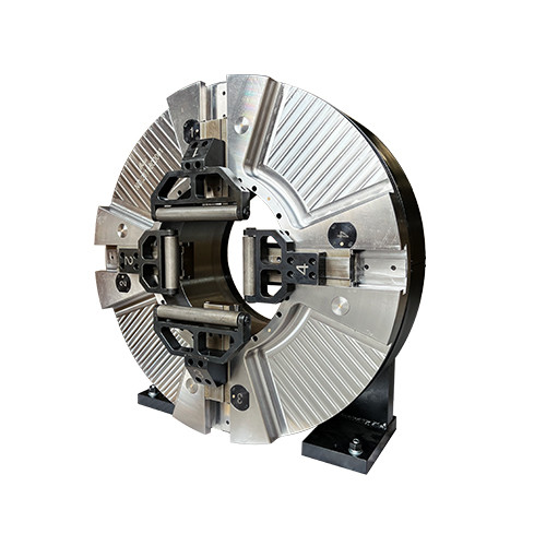 Full Stroke Single Bearing Main Chuck For Laser Tube Cutting Equipment