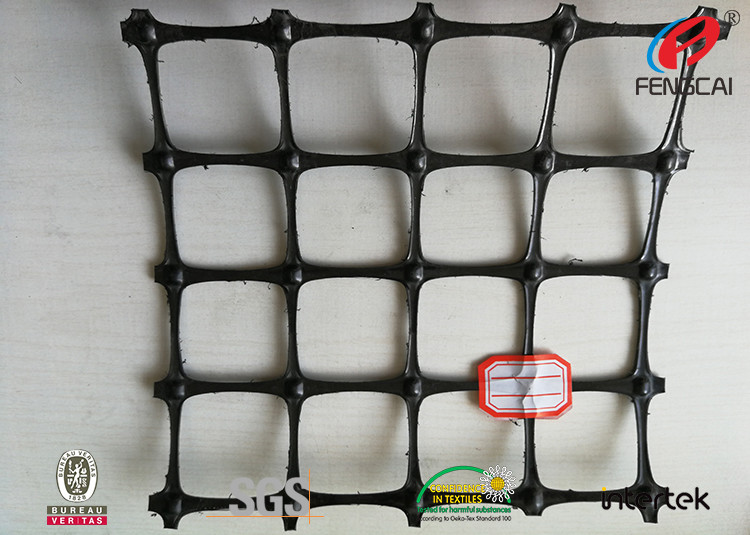 Road Construction Fiberglass Geogrid Reinforcing Fabric For Base Reinforcement