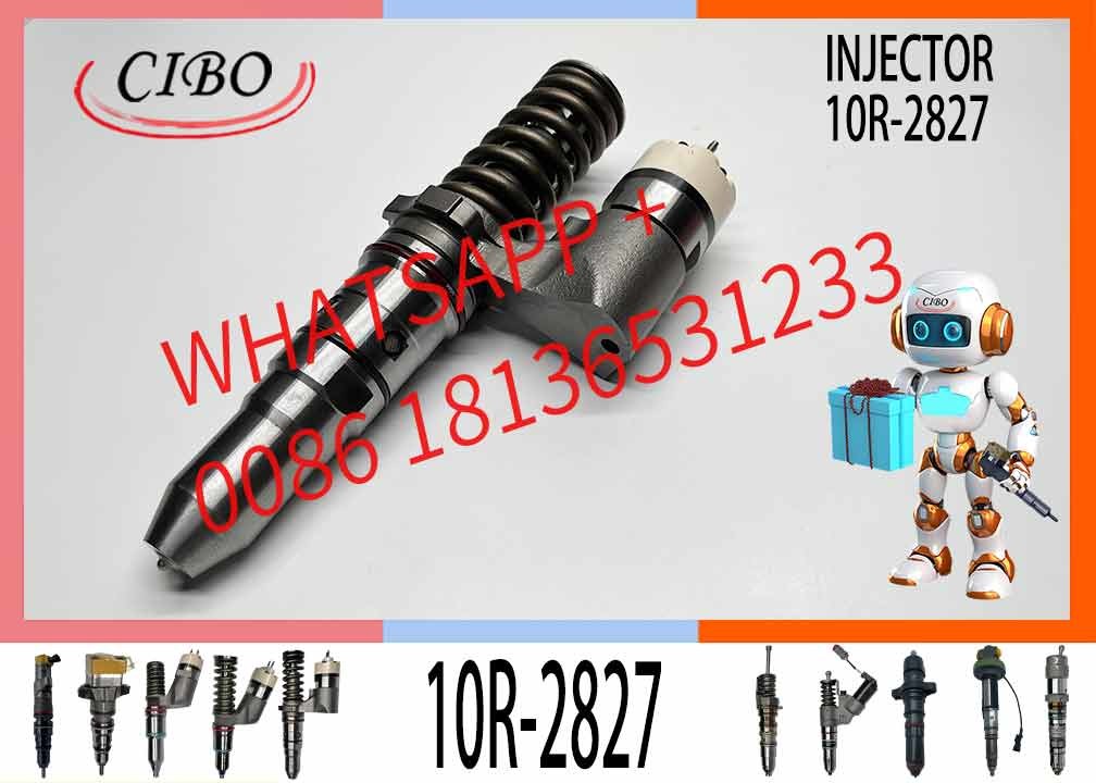 Common rail injector fuel injecto 20R3483 20R-3247 10R-2827 for 3512B Excavator 3512C 3516B 3516C