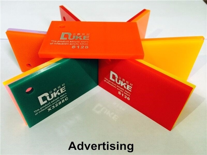 2mm 3mm 5mm Heat Resistant Acrylic Sheet Advertising Board 1.2g/Cm3