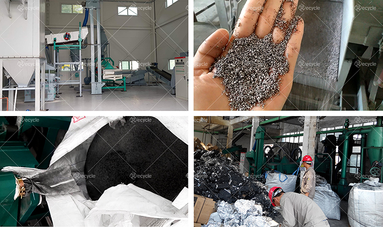 Mobile Phone Lithium Ion Battery Recycling Plant 200kg/h-500kg/h