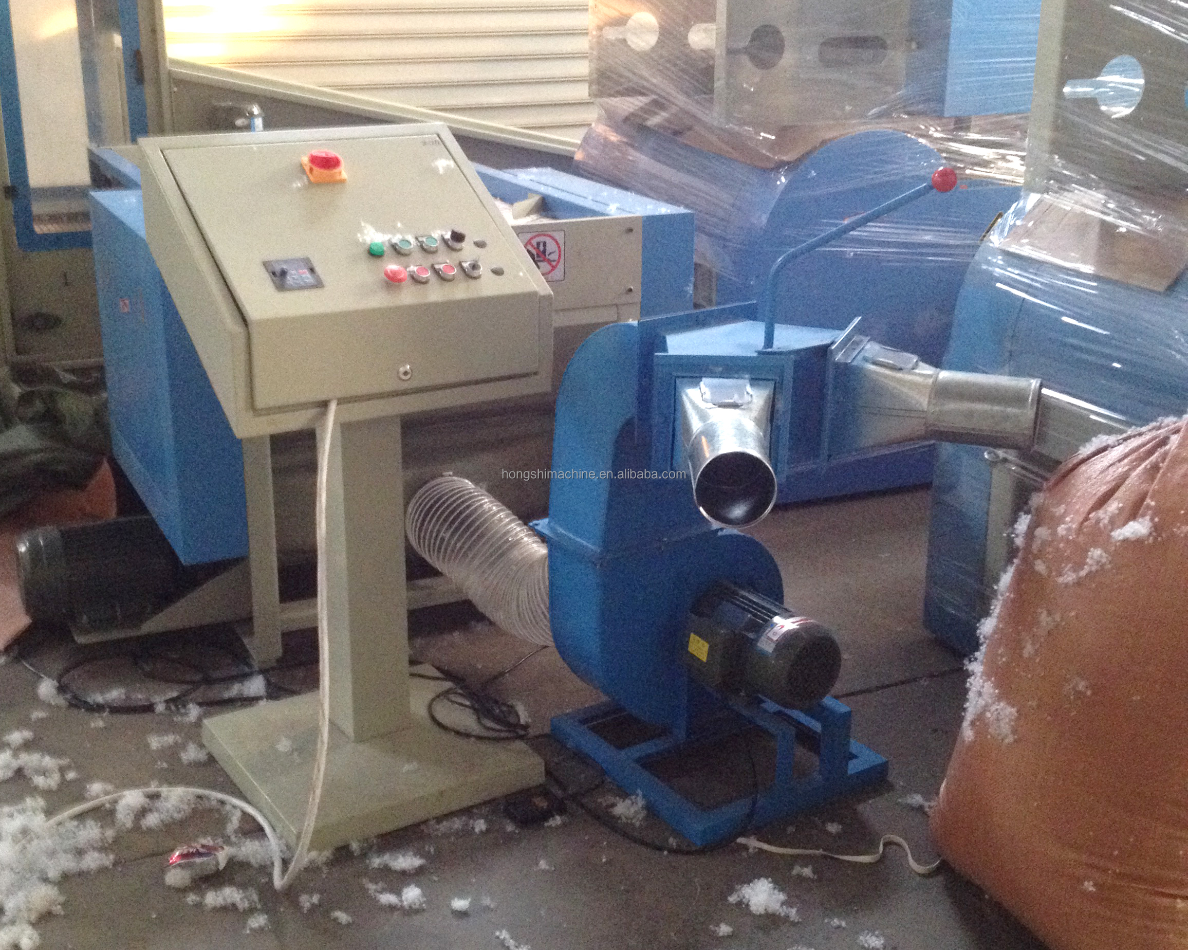 Recycling Waste Cotton Opening Machine Cotton Opener Carding Machine Fiber Opening Carding Machine