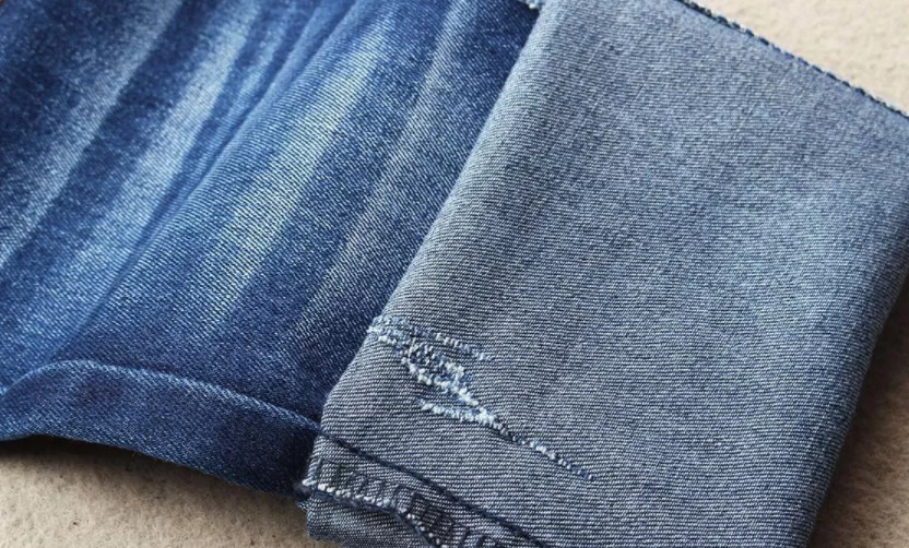 2S TR Tencel Spandex Fabric 11oz Right Hand Twill Denim Siro Spun OA Yarn
