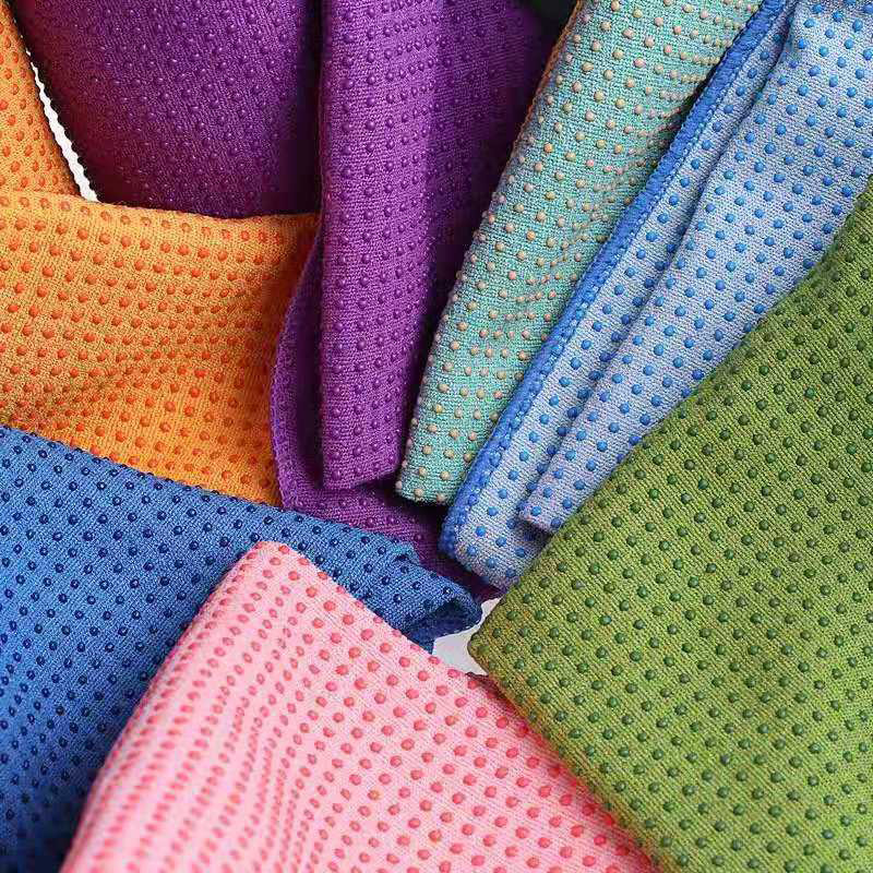 70x140 Hot Yoga Microfiber Yoga Towel Mat Non Slip Private Label Customized