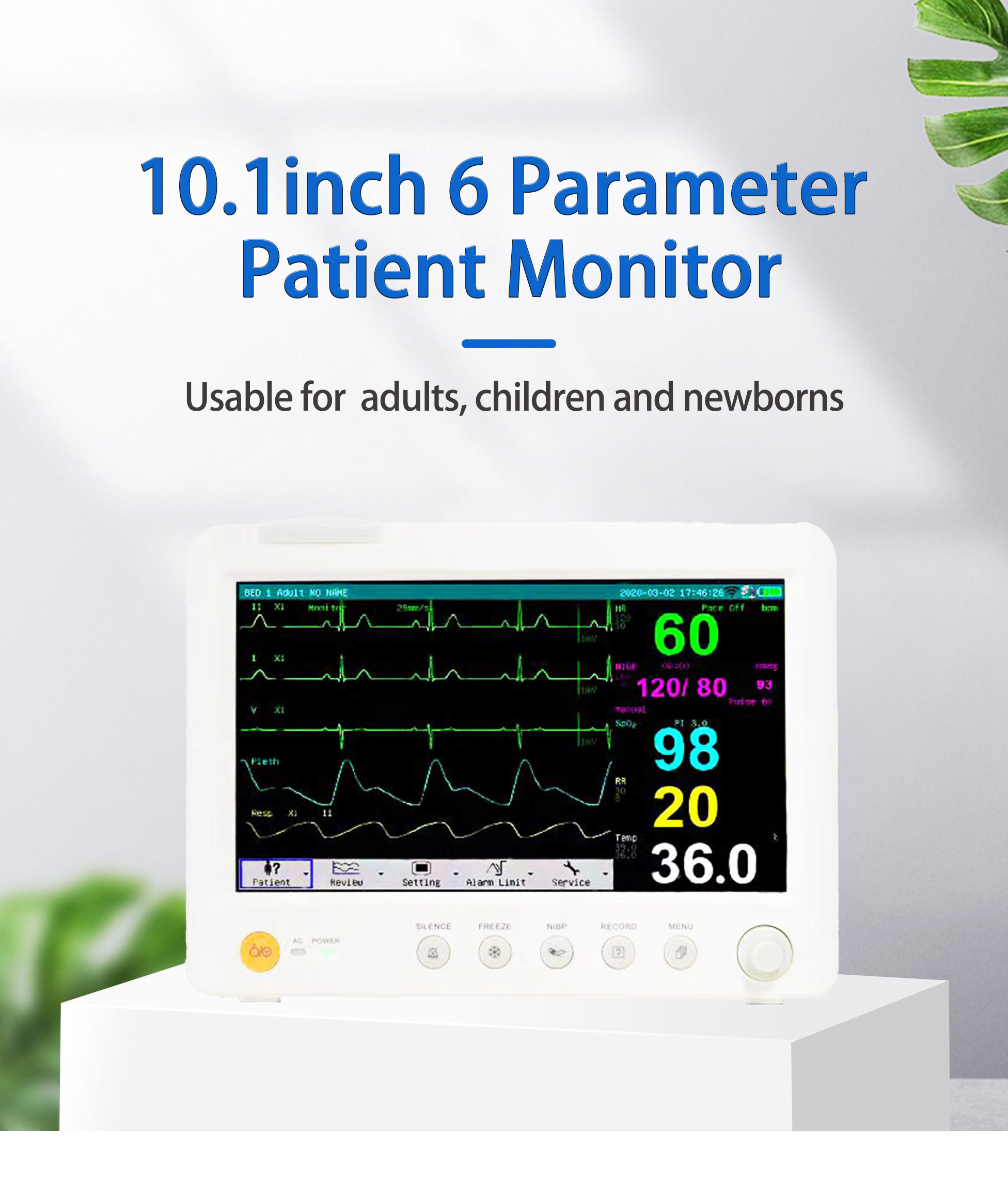 Lightweight 6 Para Clinical Analytical Instruments Portable With Lifetime Maintenance