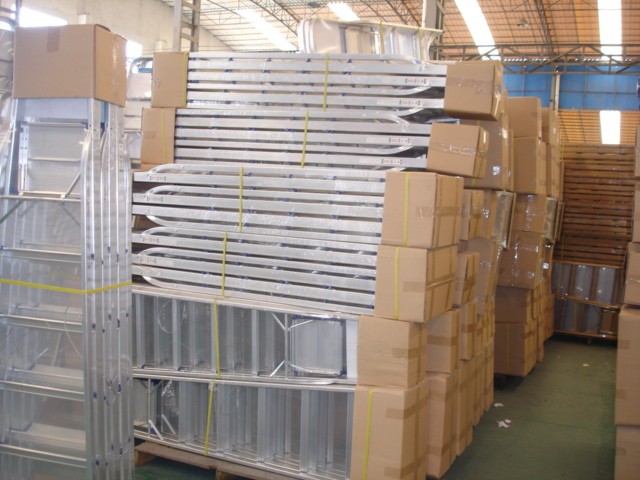 Mutifunctional Aluminum Step Ladder Extention Combination Aluminum Ladder