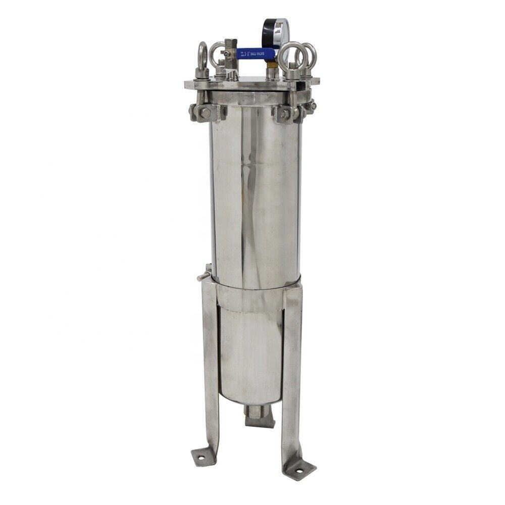 Liquid Filter Stainless Steel 304/316L Bag Filtration Machine for Honey Filtering Needs